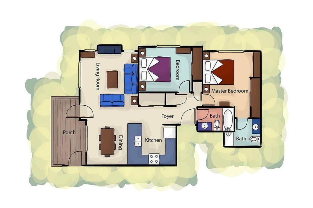 Walk To Downtown * 6 Guests * Pets * A/C! * No Stairs! Apartamento Leavenworth Exterior foto